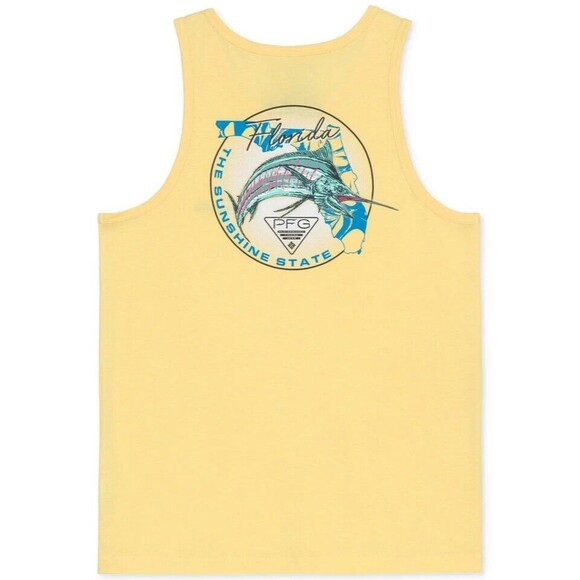 Columbia Men's Florida Graphic Crewneck Comfortable Cotton Tank Top t-shirt S - Picture 1 of 5